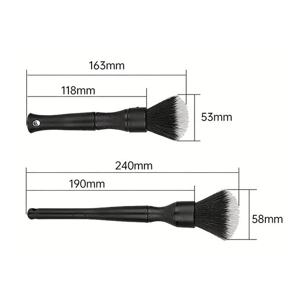 Ultra-Soft Car Detailing Brush No Scratch Car Interior Cleaning Brushes with Soft Brush Head