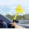 Windshield Cleaning Tool and Car Window Cleaner Tool for Interior and Exterior Auto Glass