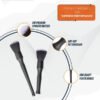 Ultra-Soft Car Detailing Brush No Scratch Car Interior Cleaning Brushes with Soft Brush Head