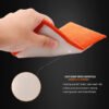 Car Interior Scrubbing Sponge Microfiber Car Wax Applicator for Car, Boat, Wood, Marble and Motorcycle