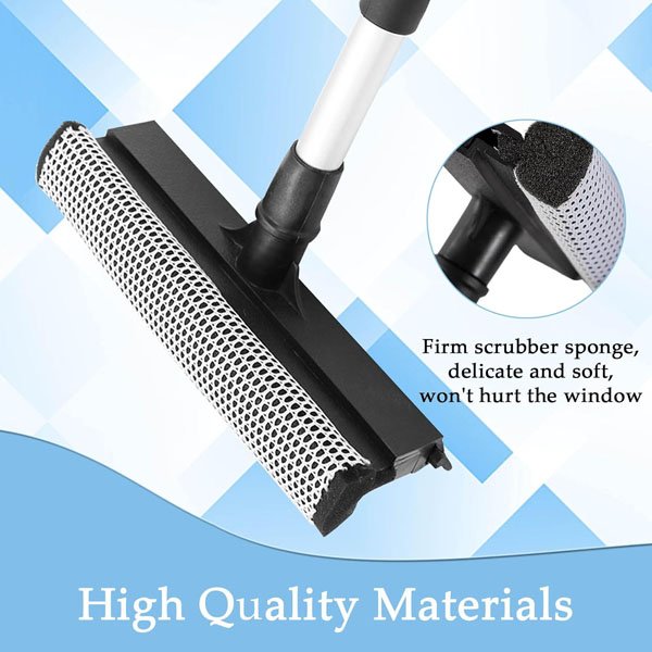 08 2 Pack Squeegee for Car Window Cleaning and Windshield Washing Standard Window Squeegee Cleaner Tool