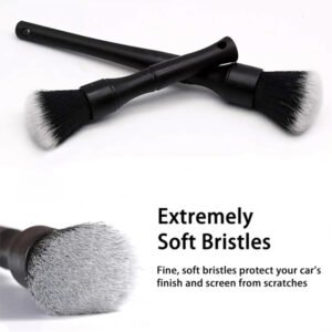 Ultra-Soft Car Detailing Brush No Scratch Car Interior Cleaning Brushes with Soft Brush Head