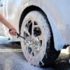 Car Cleaning Rim Brush Wheel Cleaning Brush  Highly Water Absorption Wheel Brush