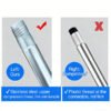 Customizable Stainless Steel Mop Connecting Pole - OEM Extendable Handle for Cleaning Tools