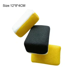 Car Interior Deep Clean Sponge High Density Foam Sponge Microfiber Car Cleaning Sponge for Car Wash