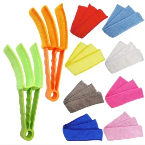Window Blind Cleaner Duster Brush Blind Cleaner Tools for Window Shutters Blind Air Conditioner
