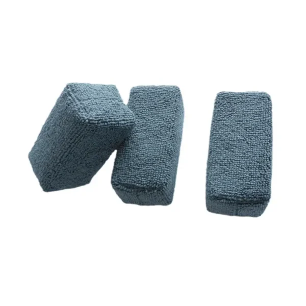 Ceramic Coating Applicator Sponge – Lint-Free Microfiber Wax Applicator for Car Detailing