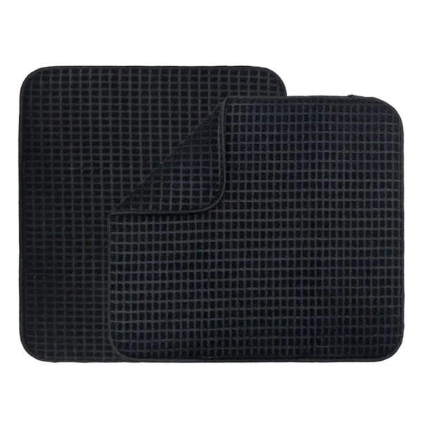 4X absorbent kitchen counter drying mat, high-quality construction