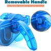 Bike Chain Cleaner with 360° Rotating Brushes, Split Design No Chain Removal Tool