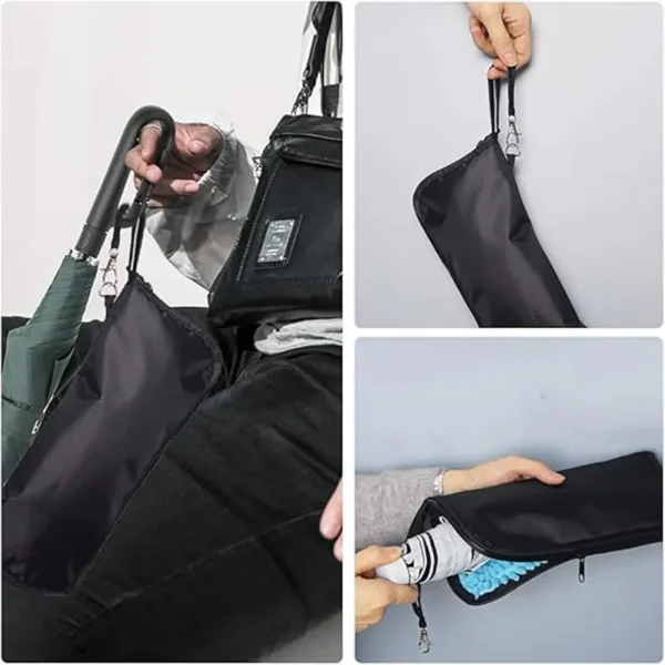 ShineMaxs Water-Absorbent Umbrella Pouch – Keep Your Car & Bag Dry, Anytime, Anywhere