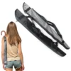 ShineMaxs Umbrella Bag with Shoulder Strap, 85CM Waterproof Reversible Umbrella Cover, Plush Absorbent Pad Umbrella Carry Case for Long Umbrellas, Travel, Home & Car