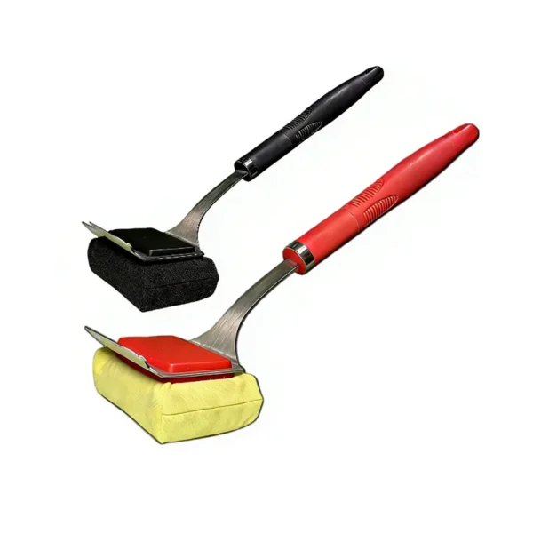 Grill Brush Bristle Free. SteamWizards BBQ Replaceable Cleaning Head, Unique Seamless-Fit Scraper Tool