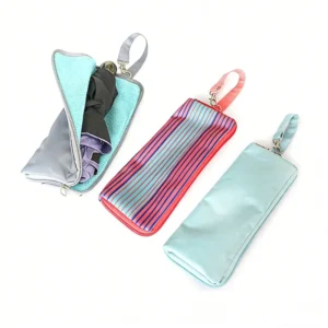 Reversible Umbrella Storage Bag – Waterproof Oxford Cloth + Superfine Fiber, Leakproof Umbrella Pouch for Commute, Travel & Home