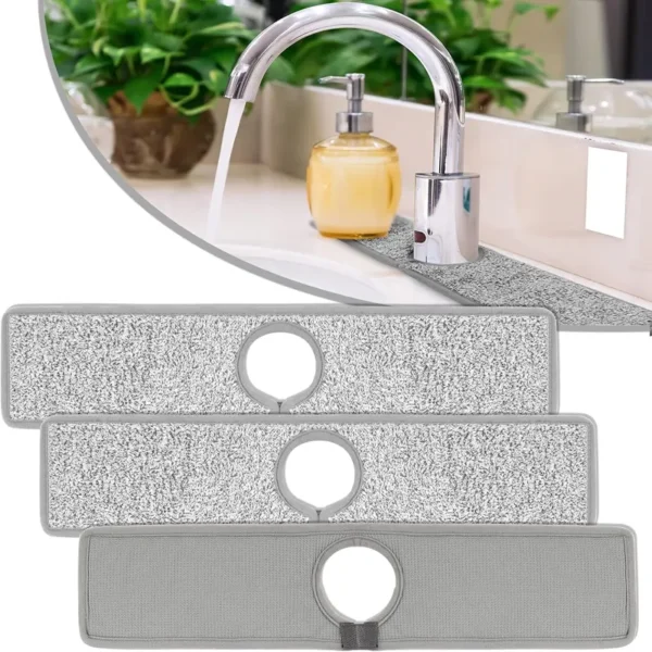 commercial faucet splash guard