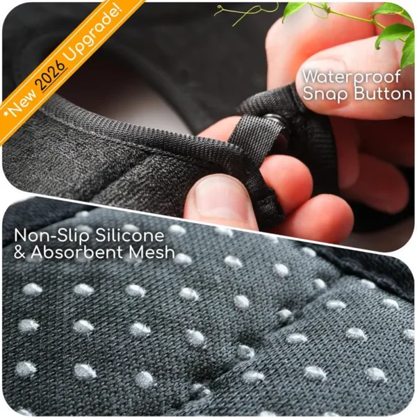 silicone base behind sink splash guard