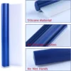 Close-up of premium silicone blade on T-bar squeegee, soft yet durable, won’t scratch paint or glass