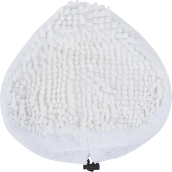 dirt-devil-steam-mop-pads Dirt Devil mop pad cleaning tile floor, streak-free and scratch-free results