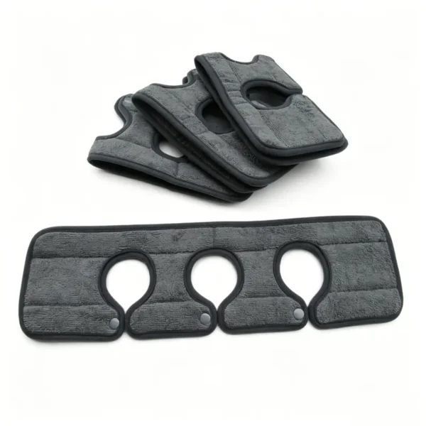 3 Hole Faucet Splash Guard Water Absorbent Kitchen Sink Mat Behind Faucet