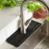bathroom vanity faucet mat