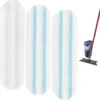 O-Cedar H2Pro flat mop replacement pads, non-shedding microfiber refills