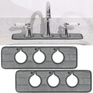 3 hole kitchen faucet mat