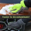 Ultra absorbent scratch-free car wash gloves for auto detailing