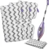 Wavy textured microfiber steam mop pads for Shark S3500 series pocket mops