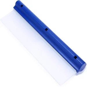 12-inch T-bar silicone squeegee, scratch-free cleaning tool for cars, windows, and shower doors