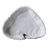 thick-microfiber-steam-mop-pad-texture Thick microfiber texture on steam mop bonnet, ultra absorbent for deep cleaning