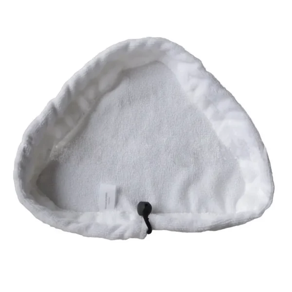 thick-microfiber-steam-mop-pad-texture Thick microfiber texture on steam mop bonnet, ultra absorbent for deep cleaning