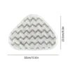 triangle-mop-pad-size-view Size view of 12.4"×9.45" triangle steam mop pad for most steam mop models