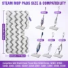 Multi-surface cleaning with Shark S3500 mop pads on wood, tile, laminate, and marble floors