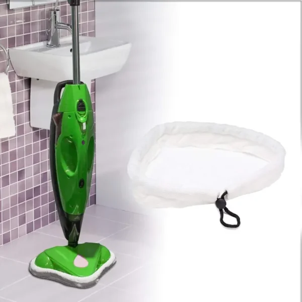 washable-reusable-steam-mop-bonnets Triangular Microfiber Steam Mop Replacement Bonnets for H2O X5 S302 S001