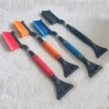 anti-scratch-pvc-bristles-on-snow-brush extendable 3-in-1 snow brush and ice scraper combo for cars and SUVs