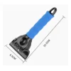 Compact 25.5×9.5cm size ice scraper, fits in door compartments and hangable