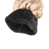 Fingerless mitt style ice scraper in use, convenient one-piece design
