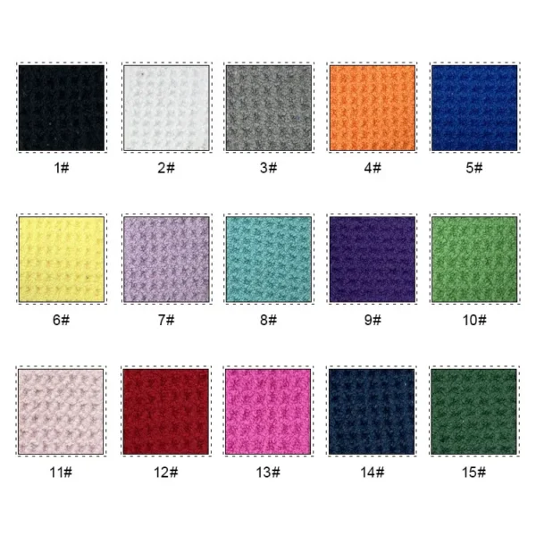 mult-color-club-cleaning-golf-towels Microfiber Waffle Weave Golf Towels - Absorbent with Carabiner Clip