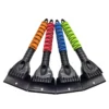 multi-color-cross-grip-ice-scraper Multi-color cross-grip car ice scraper with durable ABS blade, for winter ice and snow removal