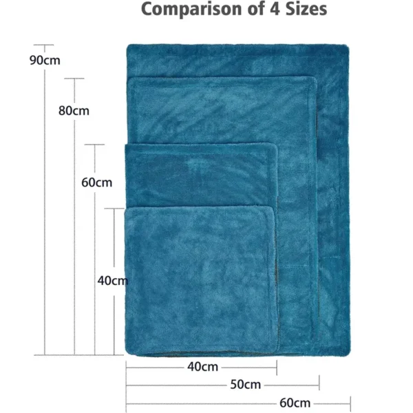 1200GSM Double-Twist Loop Microfiber Car Drying Towel - Ultra-Absorbent, Scratch-Free, Multi-Size Options