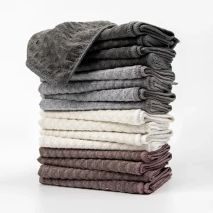waffle weave microfiber barista towels, 30×30cm for coffee station cleaning