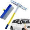 30cm window squeegee with built-in water reservoir, prevents drips and water marks