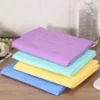 color options blue purple yellow three-layer PVA car drying towel set